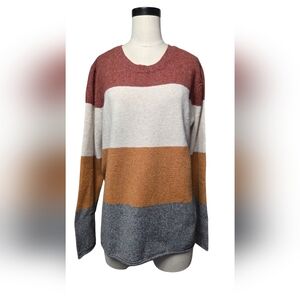 PINQUE Colorblock Women's Sweater XXL